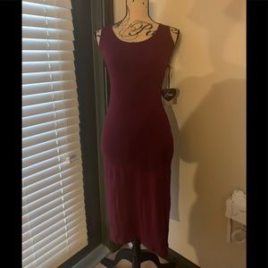 Burgundy Maxi Dress